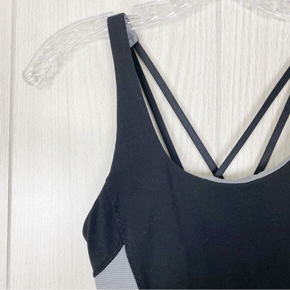 Athleta | Black & Gray Start Up Athletic Tank Top Size XS - Picture 5 of 9